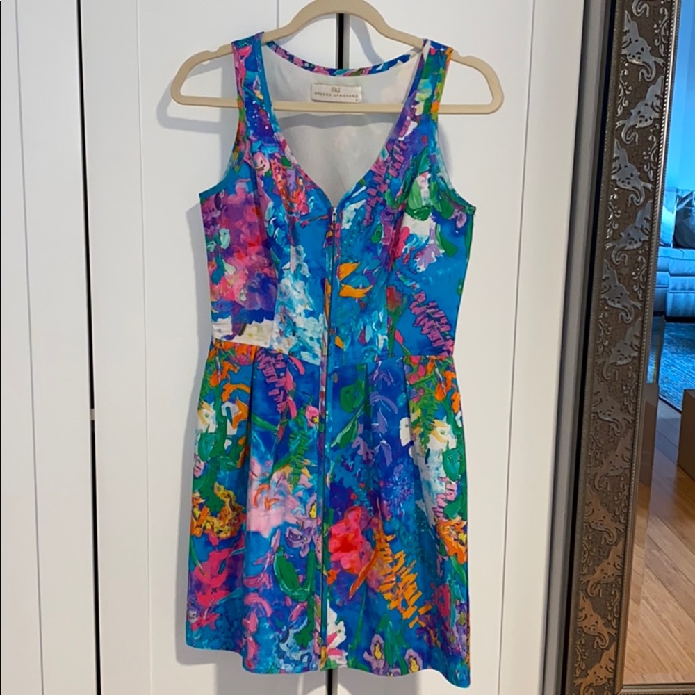 Amanda Uprichard silk floral dress